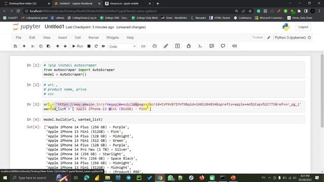 Web Scrapping using Autoscrapper | Python | वेब सर्कॅपिंग करा मराठी | Part 2 | 2023 смотреть онлайн