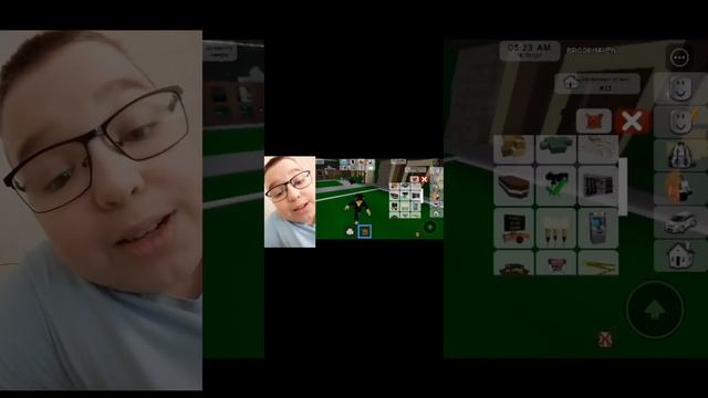 Играем в Брок хавен в рб #roblox с лицом делать ещё такой видос с лицом? смотреть онлайн