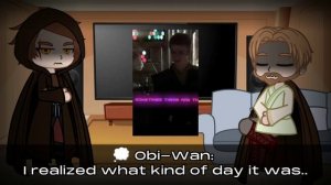 Star Wars react to..☆ Anakin and Obi-Wan react to Darth Vader 1/?♡
