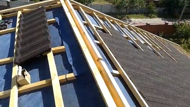 Обзор реконструкции кровли под композитную черепицу смотреть онлайн