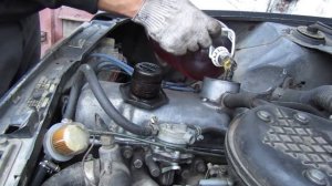 Первое за 14 лет  техническое обслуживание москвича 2141