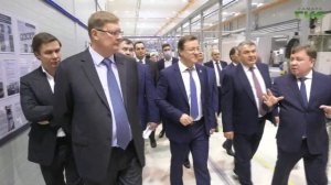 Дмитрий Азаров принял участие в запуске модернизированного производства "ОДК-Кузнецов"