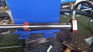 Гидроцилиндр одностороннего действия. Испытания после ремонта