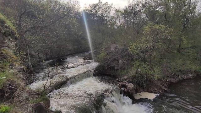 Каменка,водопад,Луганская область