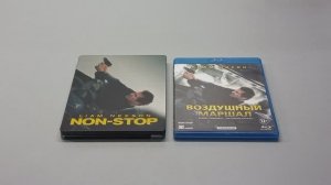 ВОЗДУШНЫЙ МАРШАЛ - NON-STOP - Blu-ray - 2014 - STEELBOOK - Liam Neeson - Julianne Moore