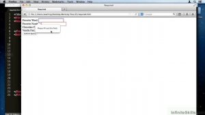 HTML5 Forms Tutorial | Required Fields