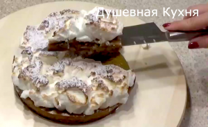 ИНЖИРНО-ОРЕХОВЫЙ ПИРОГ С БЕЗЕ!