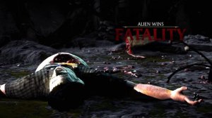 Mortal Kombat X | Alien vs Leatherface & Predator | Fatality | Gameplay PC | 1080p HD