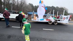 Рождественский парад в маленьком городке в США / Denver Christmas Parade #всшапогринкарте