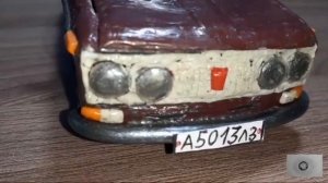 Слепил ВАЗ 2103 - из пластилина!