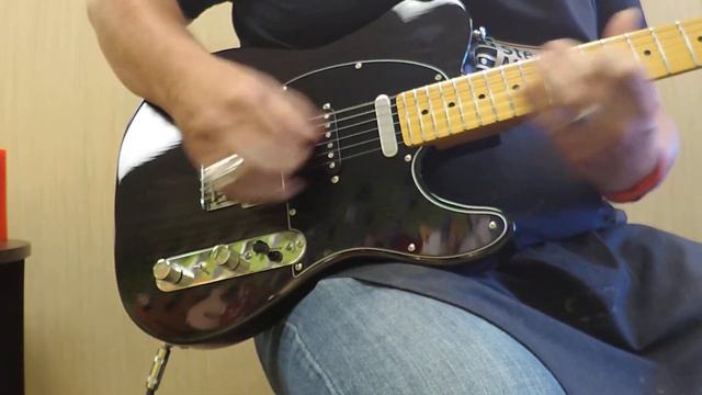 Fender Modern Player Telecaster w/DiMarzio pickups noodling dirty amp смотреть онлайн