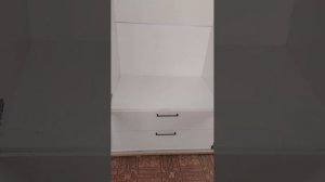 обзор шкаф Гамма 3 дверный с ящиками вариант 2.