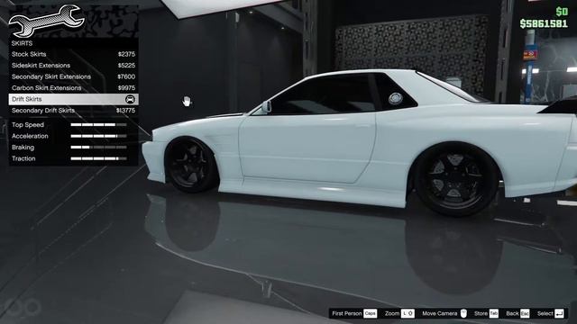 Annis Elegy Retro Custom Customizations (R32/R33 Skyline GT-R) - GTA 5 Online смотреть онлайн