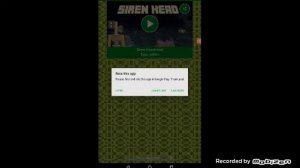 How to get the siren head mod for Minecraft pe