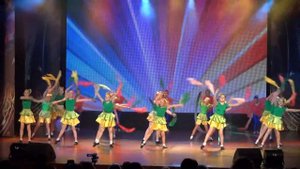 Студия "Экспромт" г. Хабаровск, танец "Нарисуй" (средняя группа).