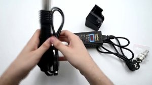 Фен KADA KD 887 паяльный цифровой