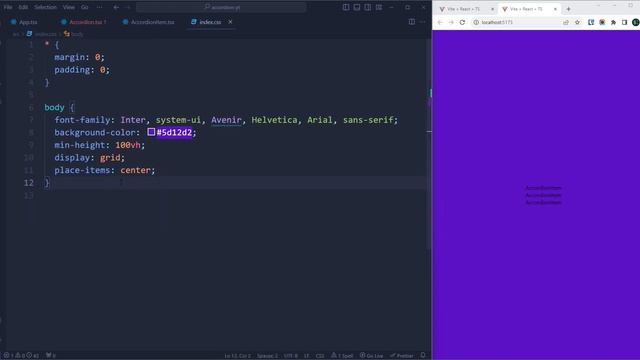 Animated Accordion in React without any Library