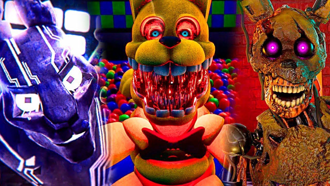 Аниматроники говорят. FNAF на ПС 1. ФНАФ плей новые видео.