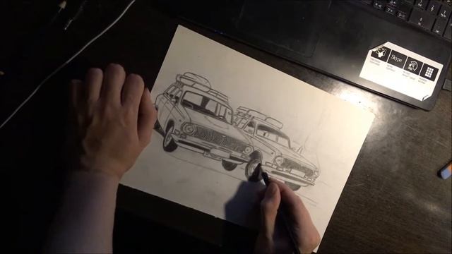 Нарисованные Тачки: Легендарные Волги из Экспедиция Восход смотреть онлайн