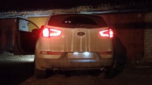 Выхлоп с доработанной штатной банкой Kia Sportage 3