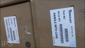 Videojet 6530 TTO printer original and new open the package to see