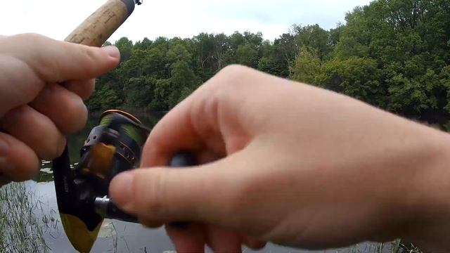 Фидерная рыбалка на красивой речке в конце весны 2020. смотреть онлайн