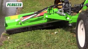 28 Цеповая косилка со смещением Peruzzo Fox Cross