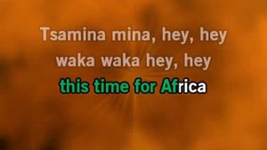 Shakira - Waka Waka (Karaoke)