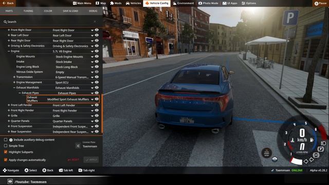 Backfire Afterfire and Straightpipe Mods Preview