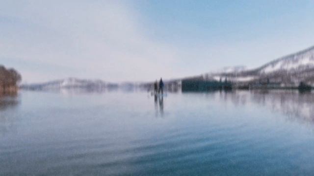 Зарисовка с берега на #honor view20 о сап прогулке друзей на остров Хлебалкин. смотреть онлайн