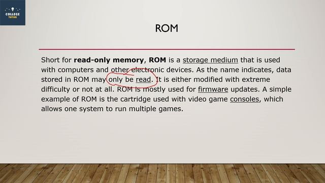 Data Storage | RAM | ROM | CACHE | Registers | Types of Registers | Fundamentals of Computer