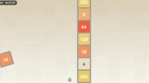 Flappy 2048 High Score: 32768 Tile