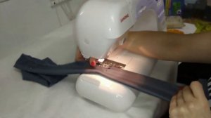 Обработка пояса для халата