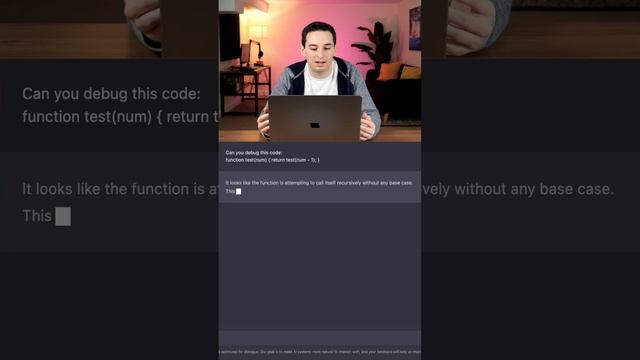 ChatGPT Debugging Code ?