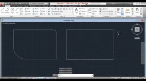 Fillet and Chamfer Command - AutoCAD