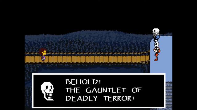 Let's Play Undertale Part 6 - The Gauntlet of Deadly Terror смотреть онлайн