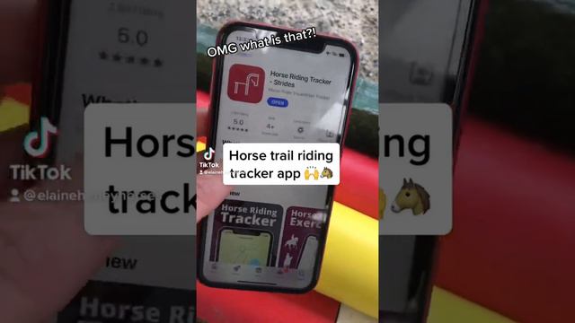 Horse tracker app for trail riding for iPhones