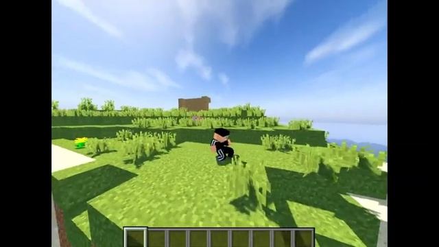 Обзор мода танцев из Fortnite в майнкрафт!!! смотреть онлайн