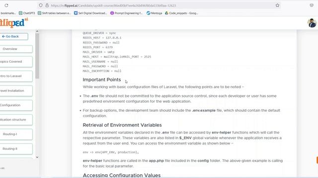 Module 3 Configuration in Laravel | Laravel For Beginners & Intermediate | Full Stack