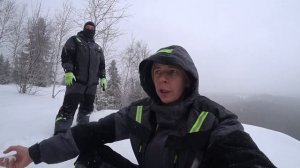 Усьвинские столбы зимой. Заброска на "банане". Пермский край.