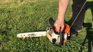 STIHL MS180 C-BE - Won’t start after winter. Не заводится после зимы.