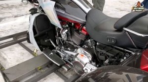 CVO Tri Glide 117 Harley-Davidson Trike 2020 Black Stardust w/ Magnetic Gray & Wicked Red - unpack