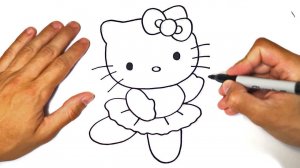 Как нарисовать Хелло Китти | How to draw Hello Kitty