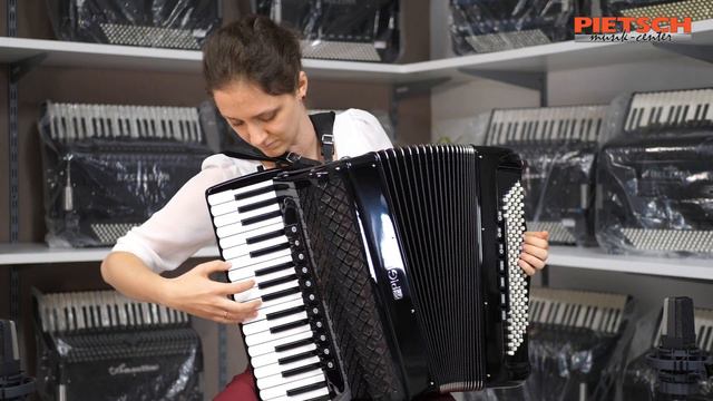 Akkordeon - Pigini Convertor P37 Cassotto - Klangprobe смотреть онлайн