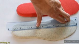 Сравнение реальных размеров и стелек кроссовок MIZUNO Wave Rider 25 и ASICS Gel-Pulse 13. 28.5 см.