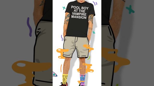 Pool boy at the vampire mansion shirt