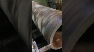Как торцевать трубу с экстремальным вылетом!!! На токарном без люнета!!!