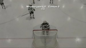 Canton Boys Varsity Hockey vs. Newburyport 1/15/24