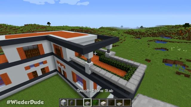 Minecraft: How to Build a Large Modern House Tutorial (Easy) #29