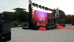 Live Show Allen&Heath SQ6 DX168 RCF RDNETCONTROL RCF NX32A RCF 8006AS RCF ART745AS RCF NX15SMA